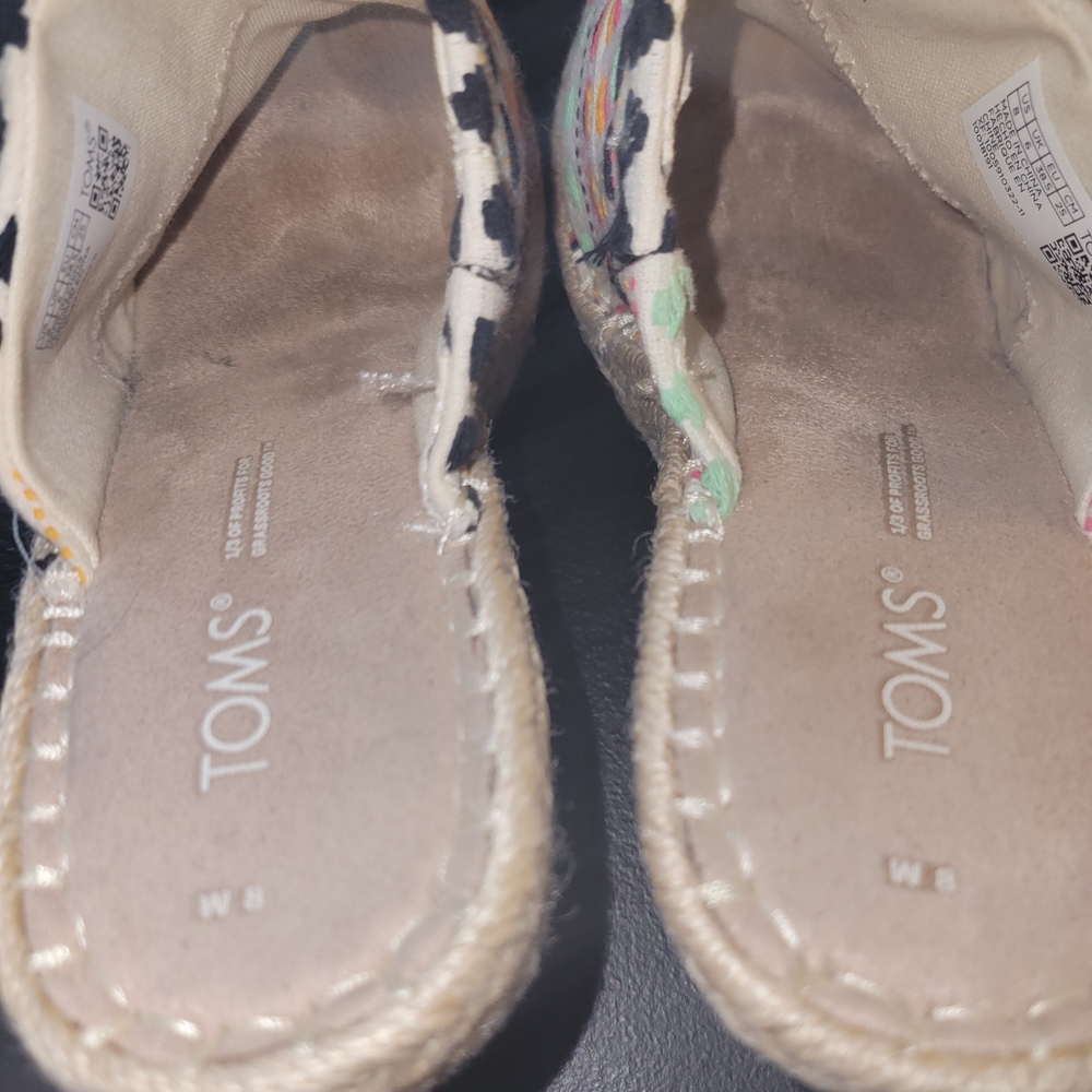 TOMS Women's Multicolor Patterned Espadrilles - image 2
